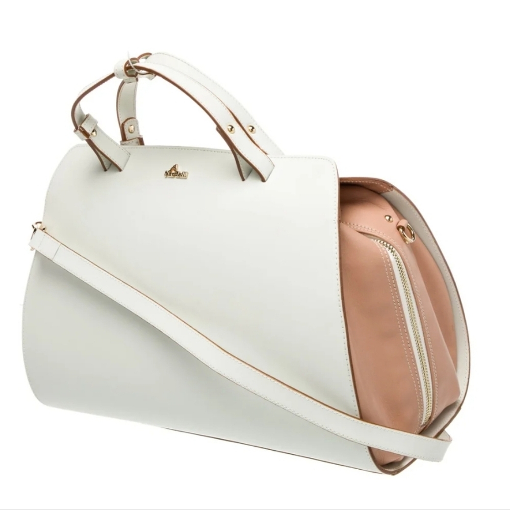 Angelo Nardelli Authentic Leather Top Handle Bag